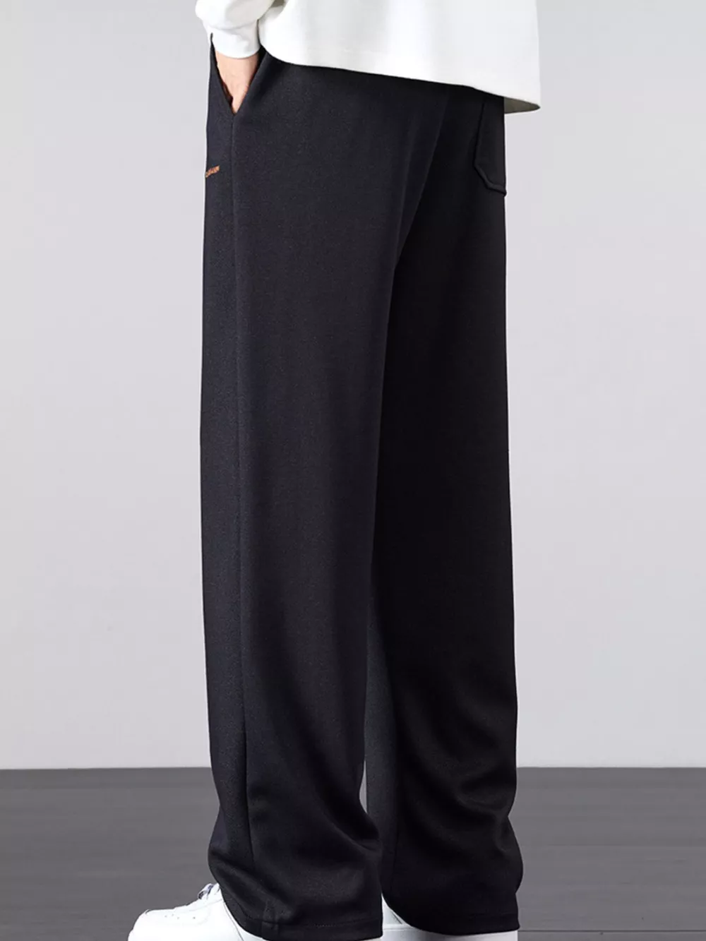 Men's Plus Size Casual Loose Fit Drawstring Pants, image 11
