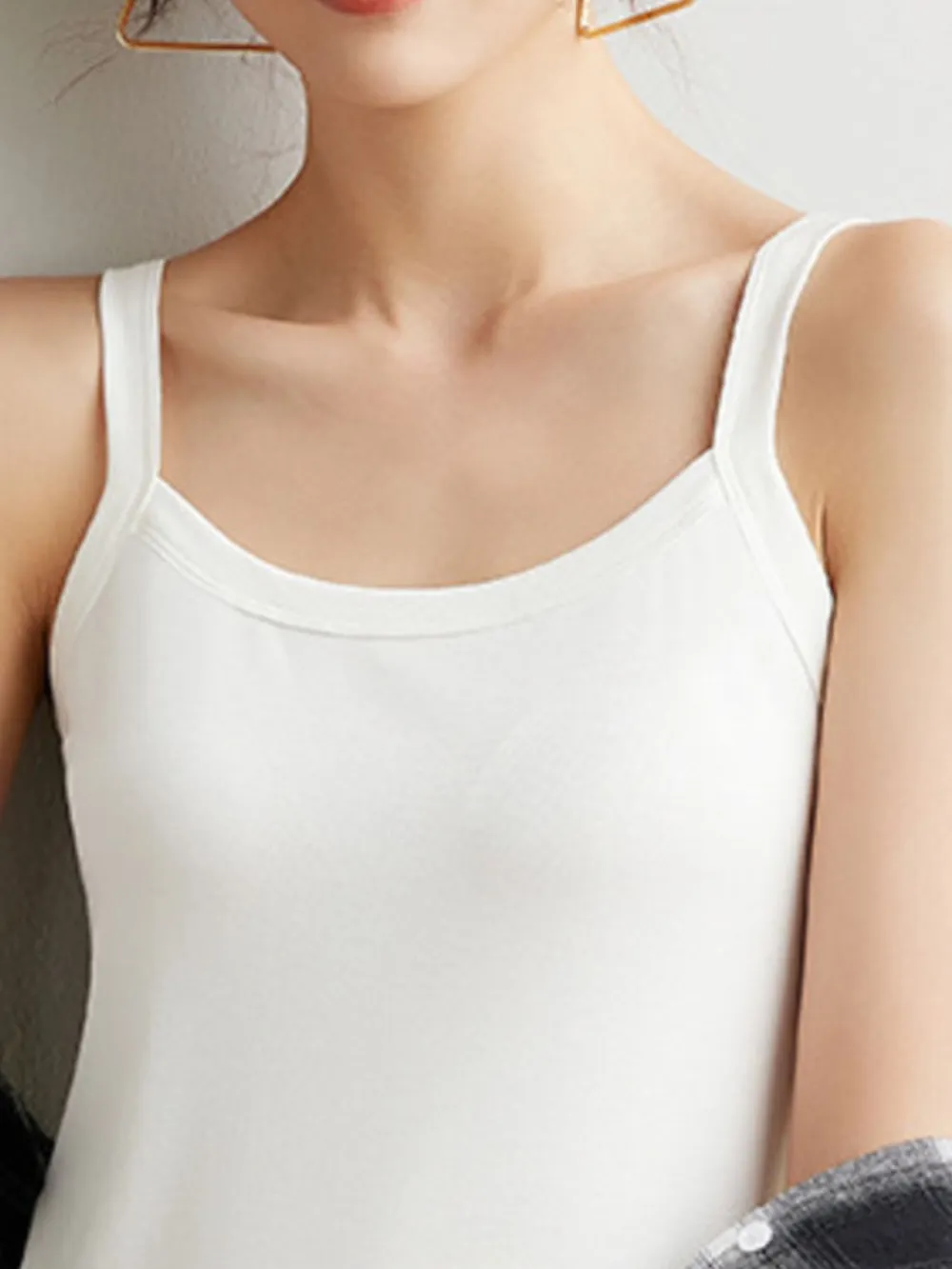 Plus Size Scoop Neck Tank Top, image 11