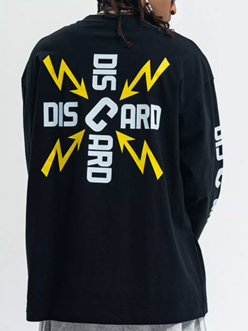 Men's Round Neck Long Sleeve T-Shirt, image 2