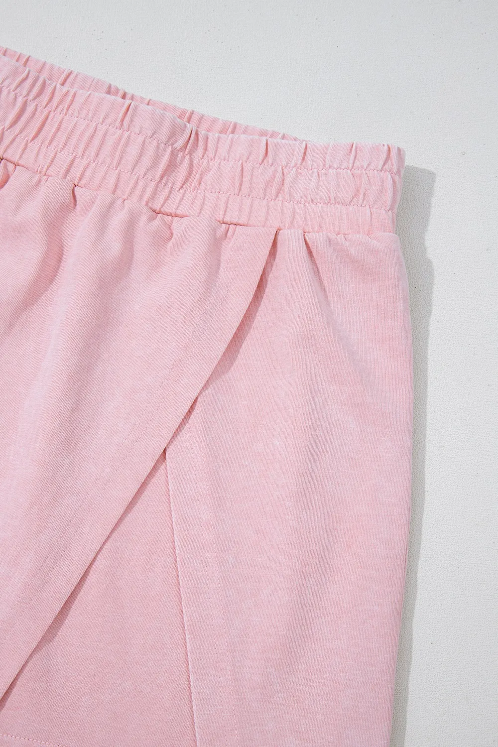 Mineral Wash Cotton Tank Top and Slit Skort Set, image 10