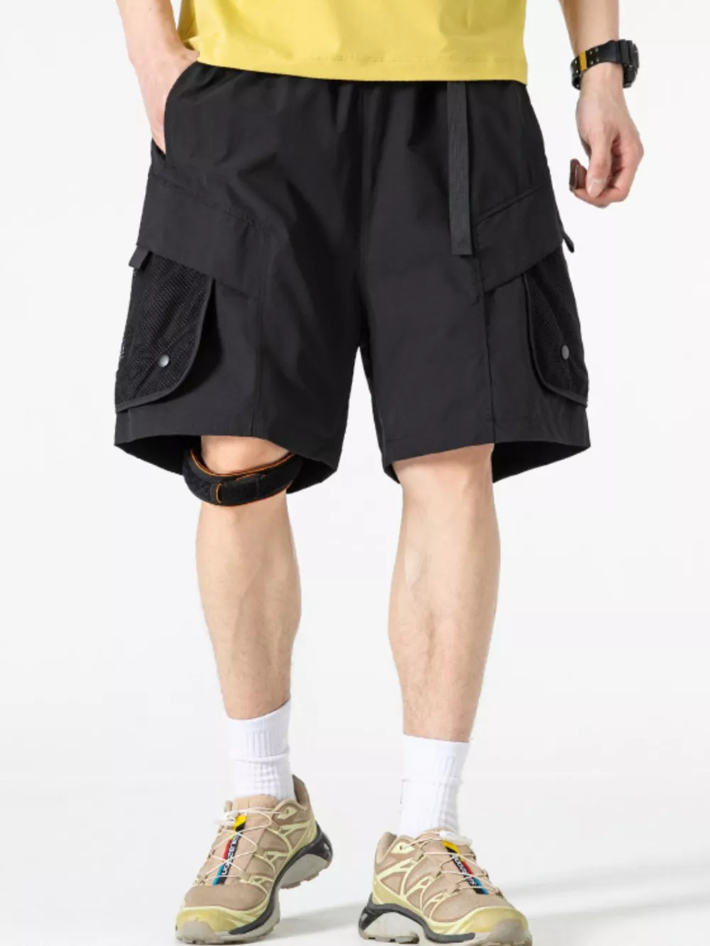 Men's Multi-Pocket Quick-Dry Cargo Shorts, image 13