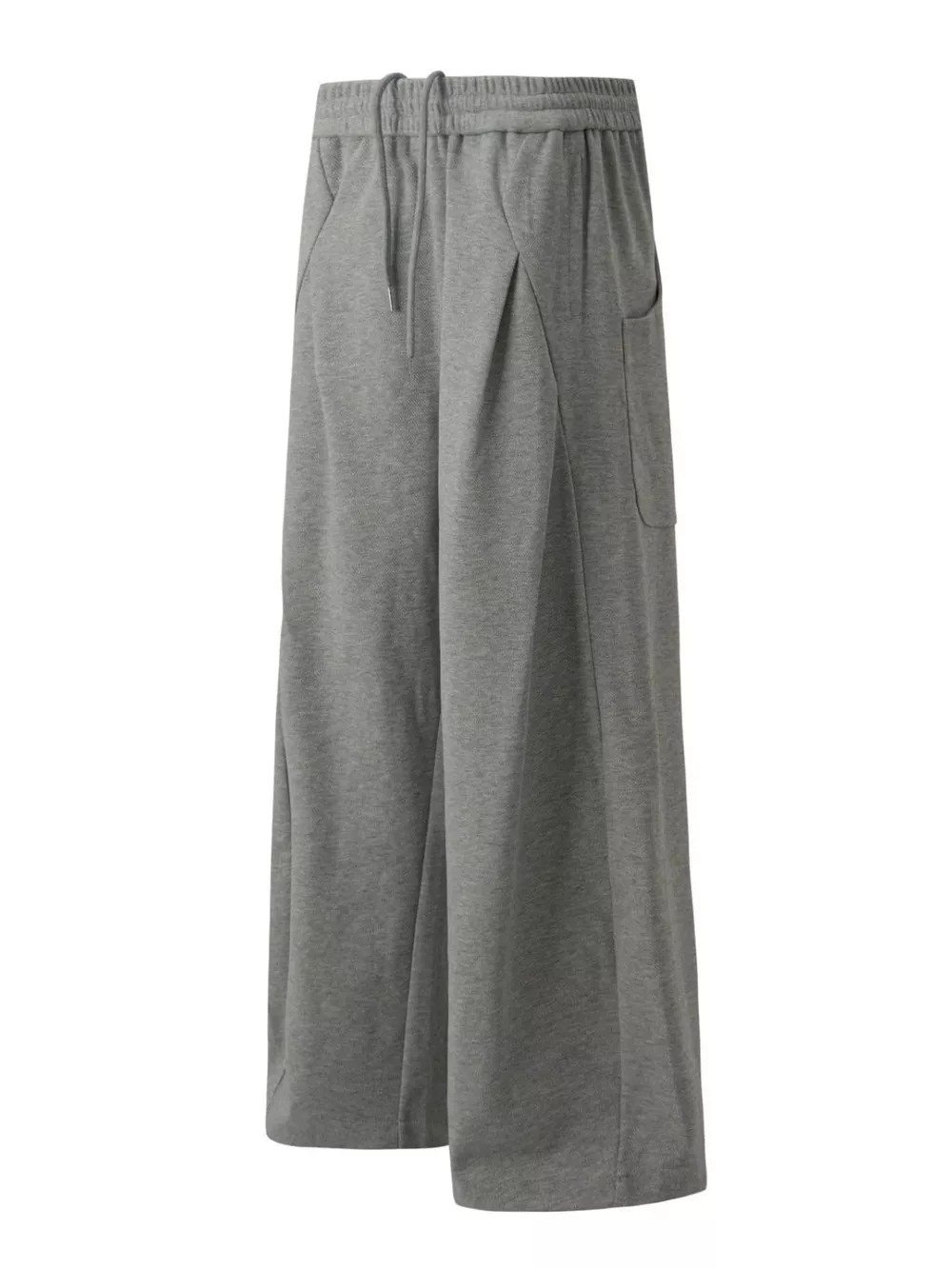 Men's Drawstring Wide Leg Sweatpants, image 2