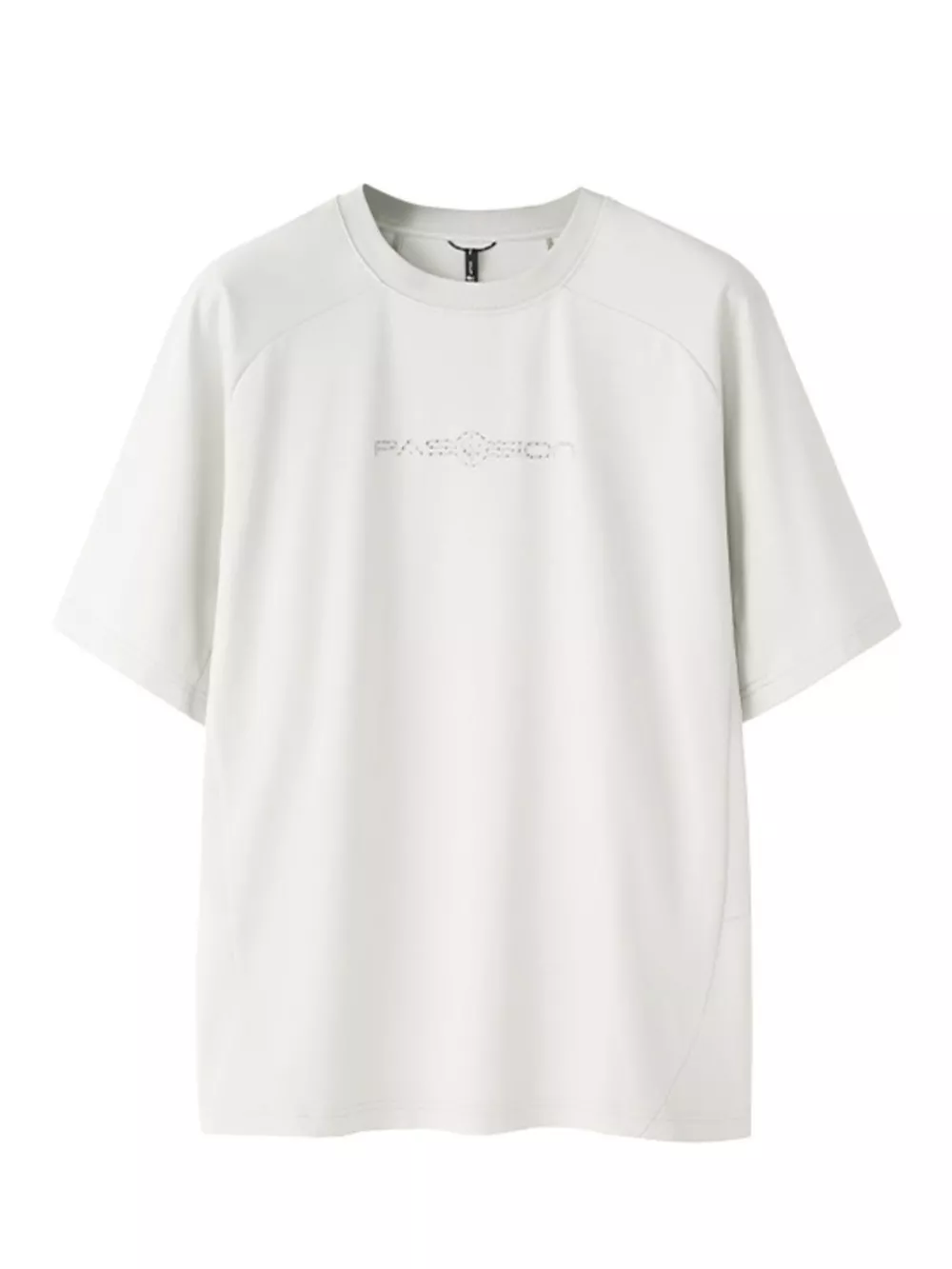 Men's Letter Round Neck Half Sleeve T-Shirt, image 9