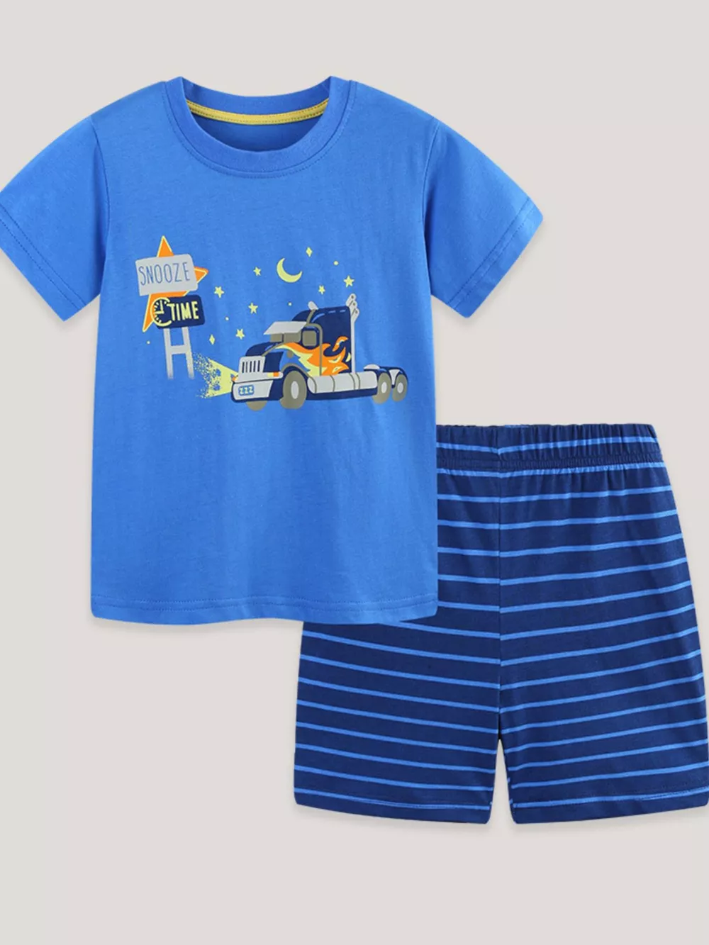 Children's Truck Graphic Tee and Shorts Set, image 2
