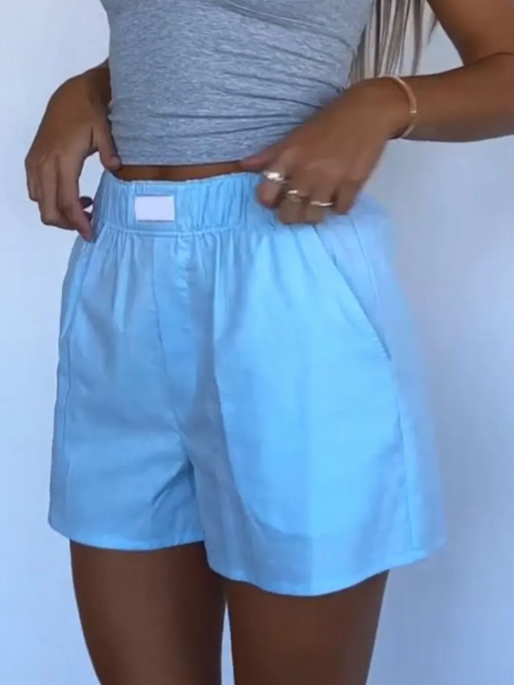 Elastic Waist Shorts, image 19