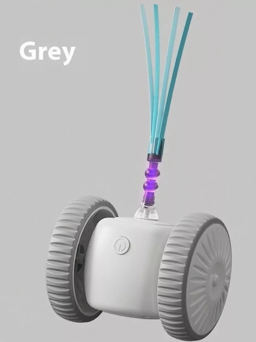 Interactive Self-Rotating Feather Pet Chase Toy, image 16