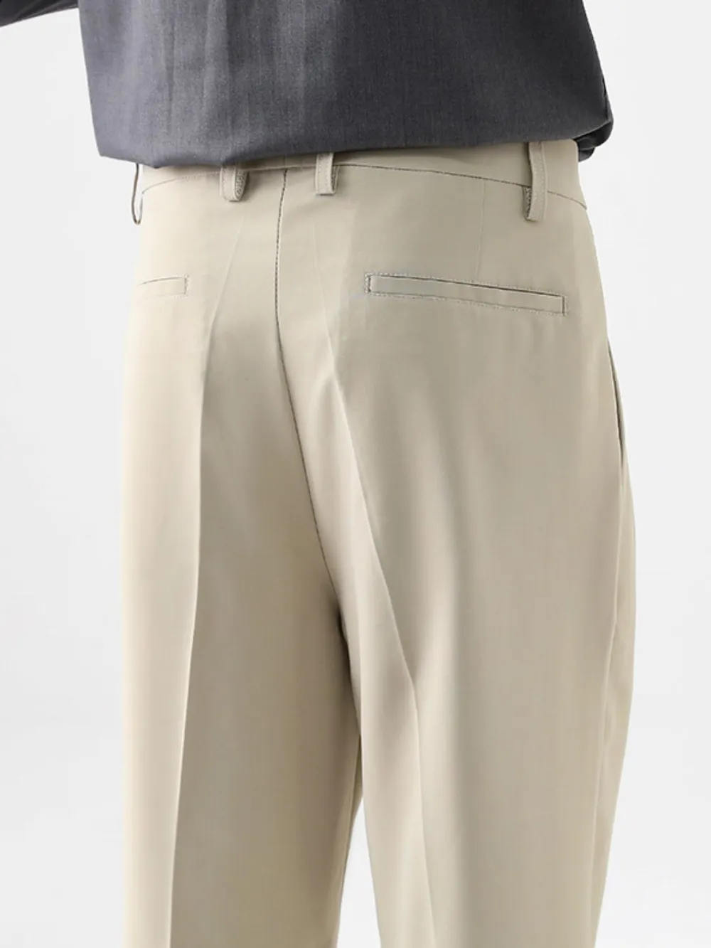 Men's Plus Size Basic style Solid Pants, image 3