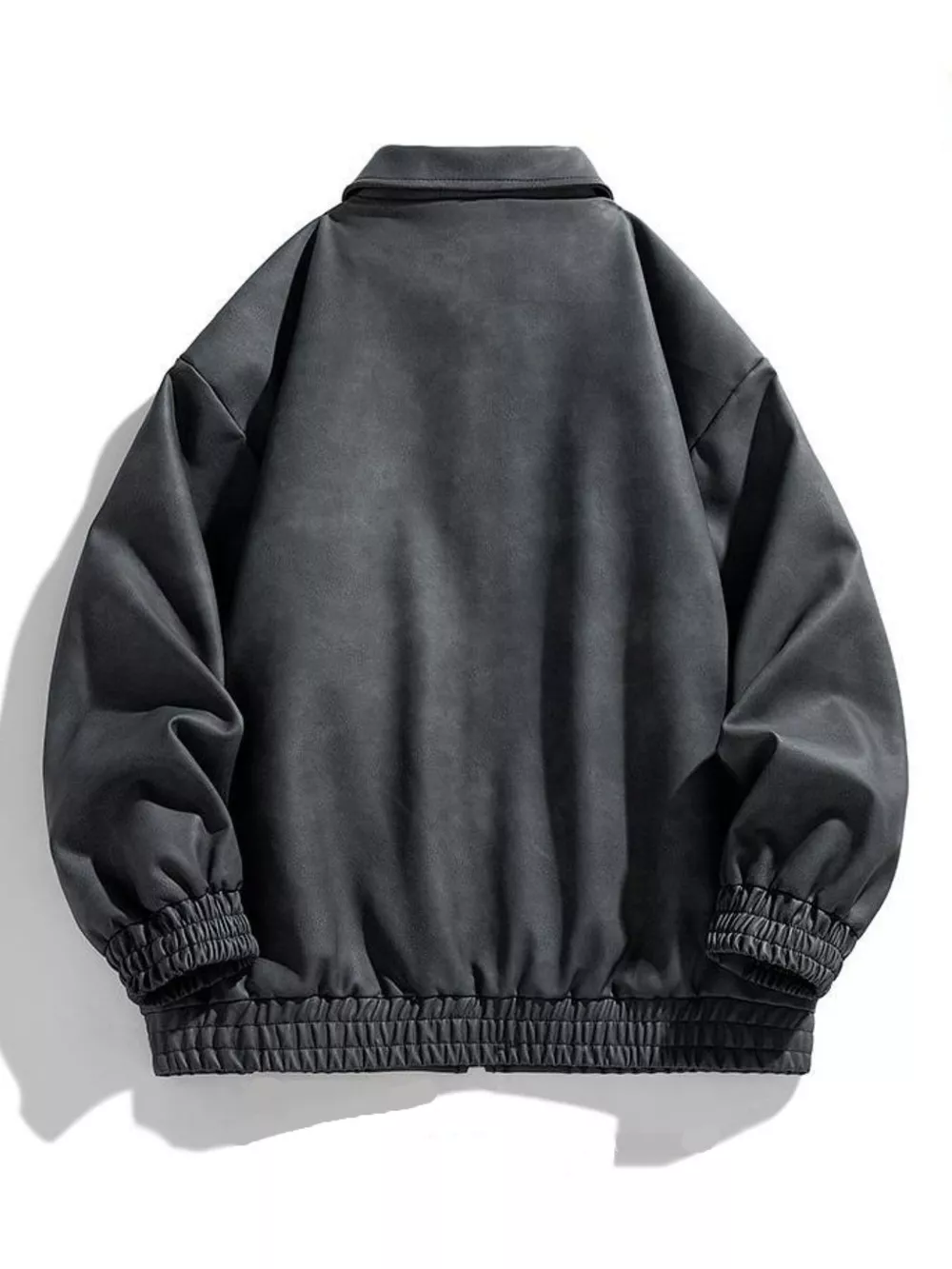 Men's Plus Size Fleece Lined Zip Up Jacket, image 2