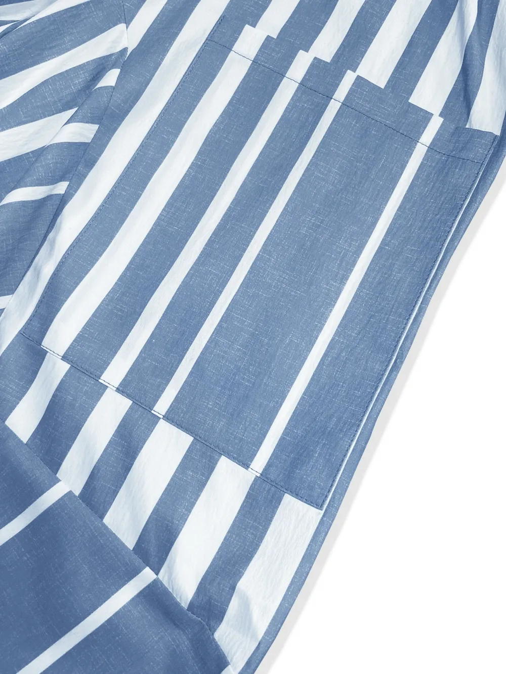 Striped Elastic Waist Wide Leg Pants, image 3