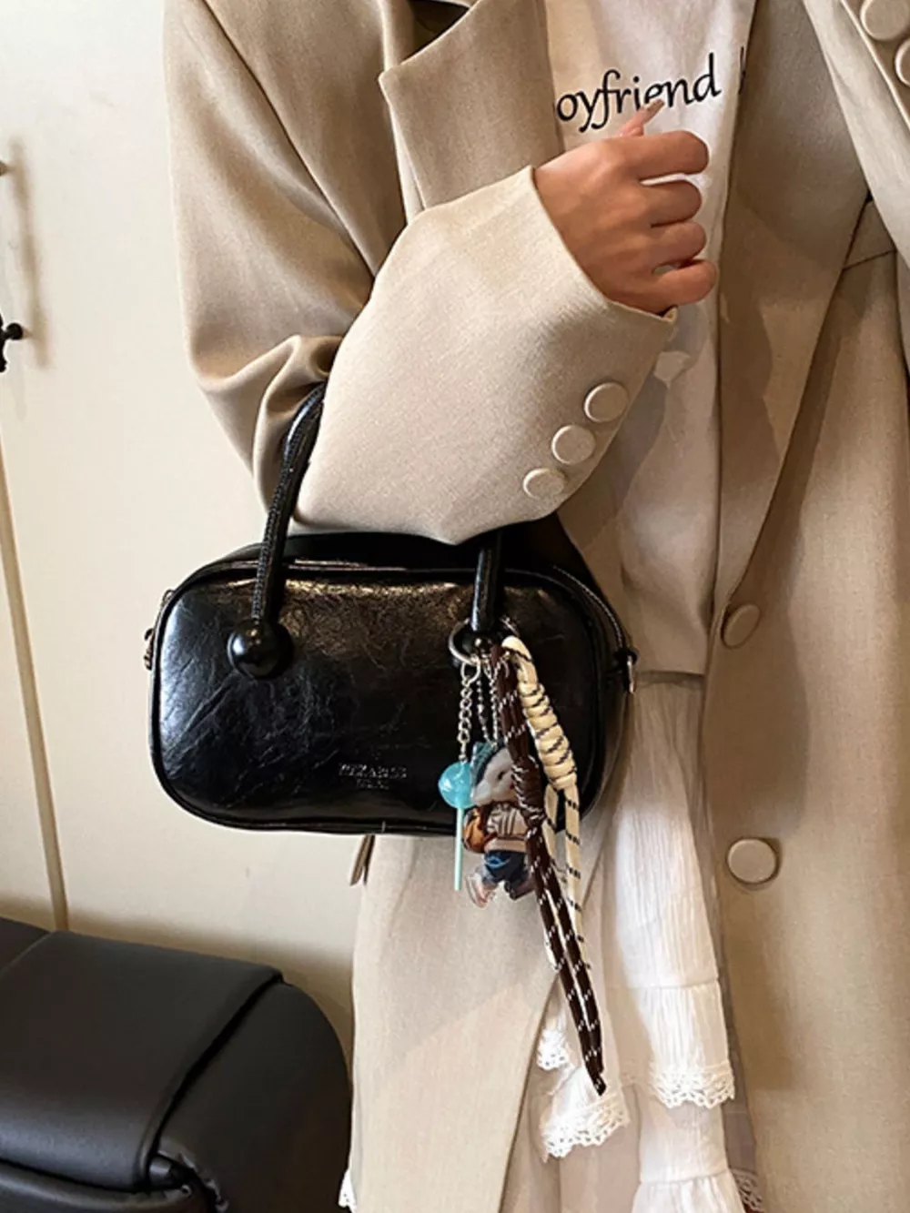 Top Handle Crossbody Bag, image 4