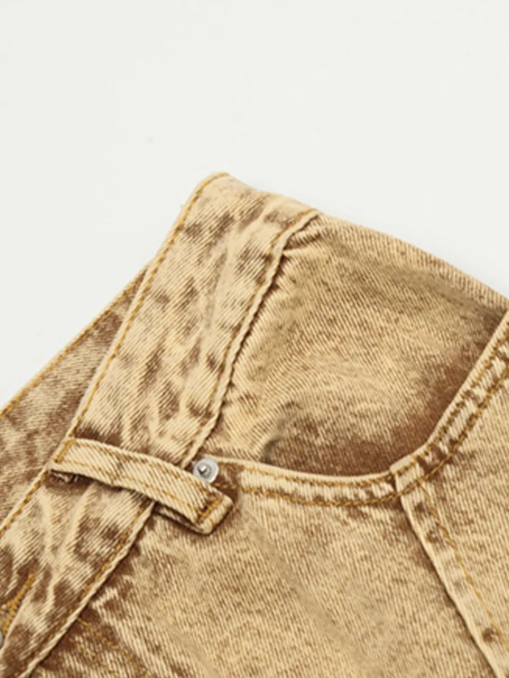 Men's Vintage Washed Relaxed Fit Jeans, image 7