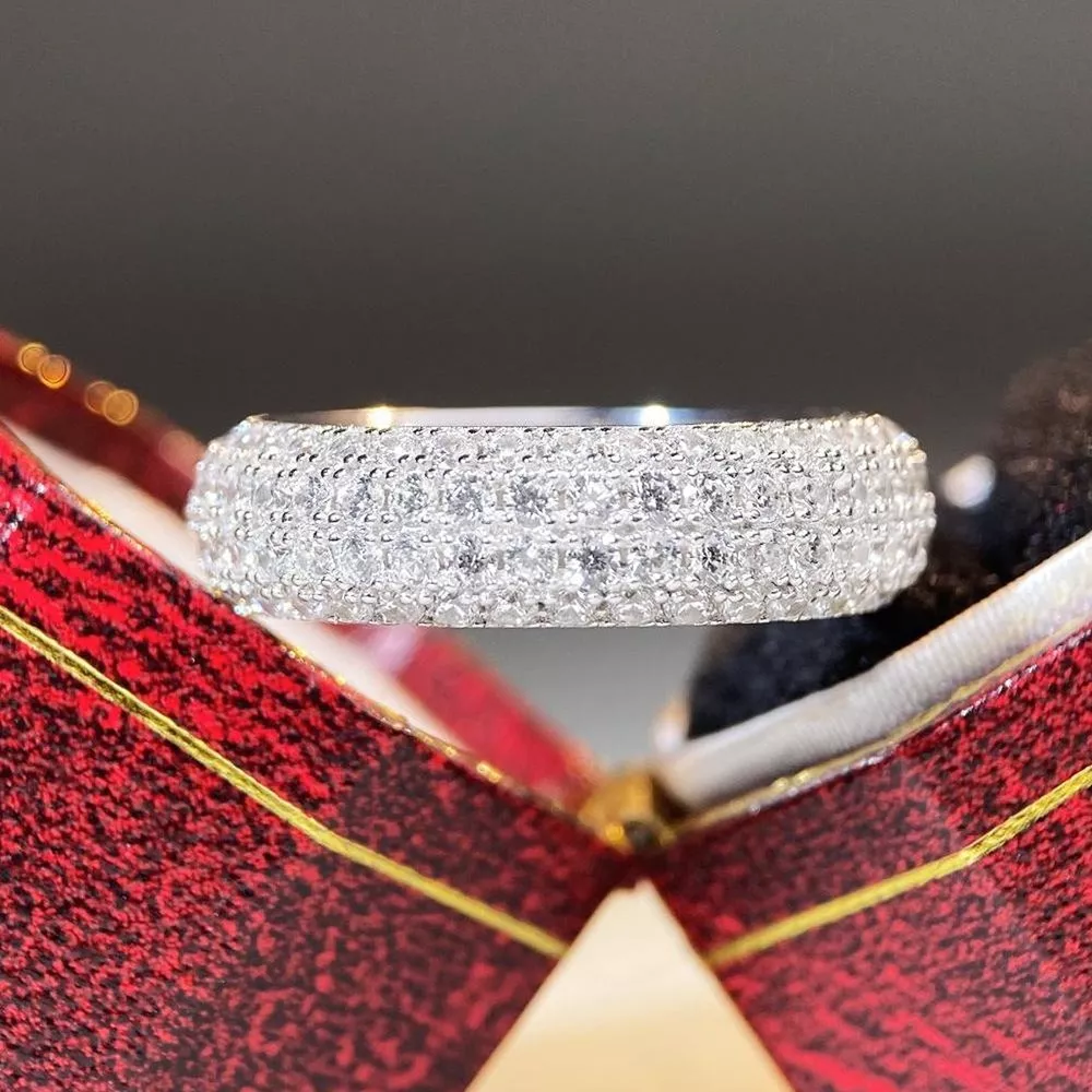 925 Sterling Silver Zircon Ring, image 2