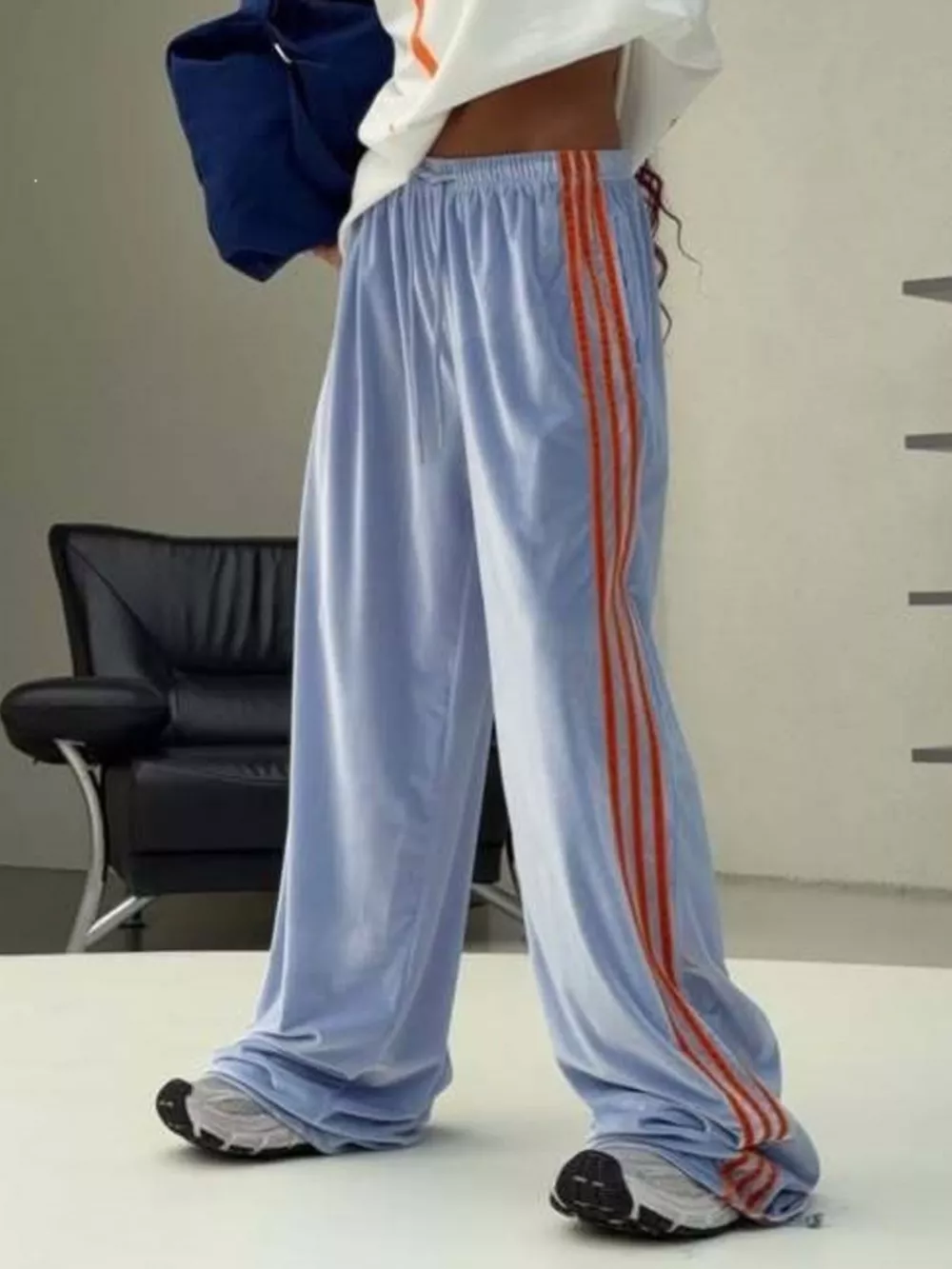 Velvet Wide-Leg Pants, image 21
