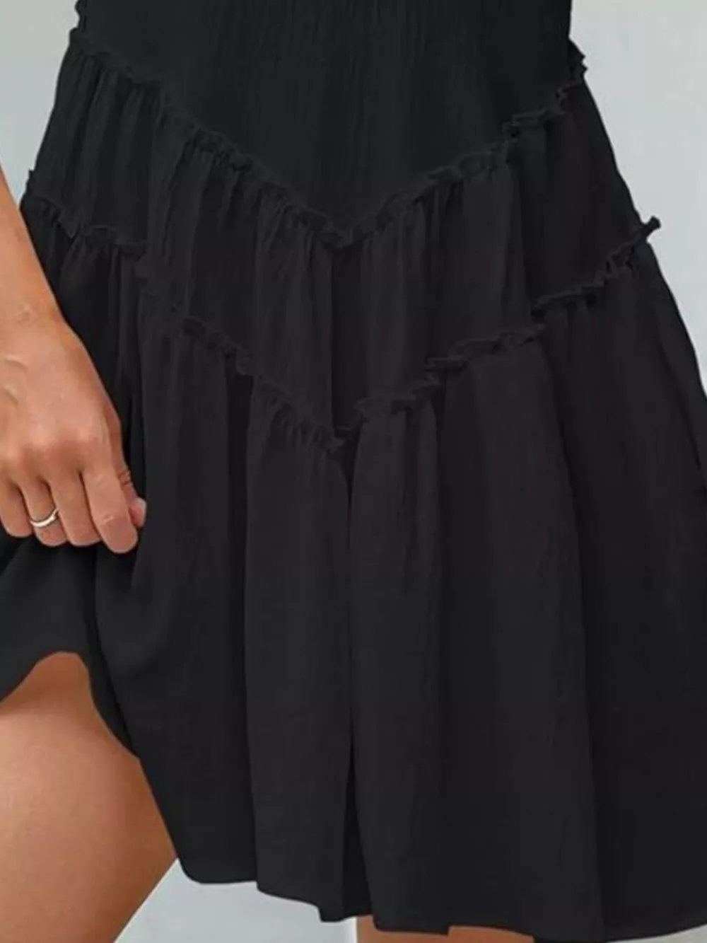 Round Neck Sleeveless Mini Dress, image 9