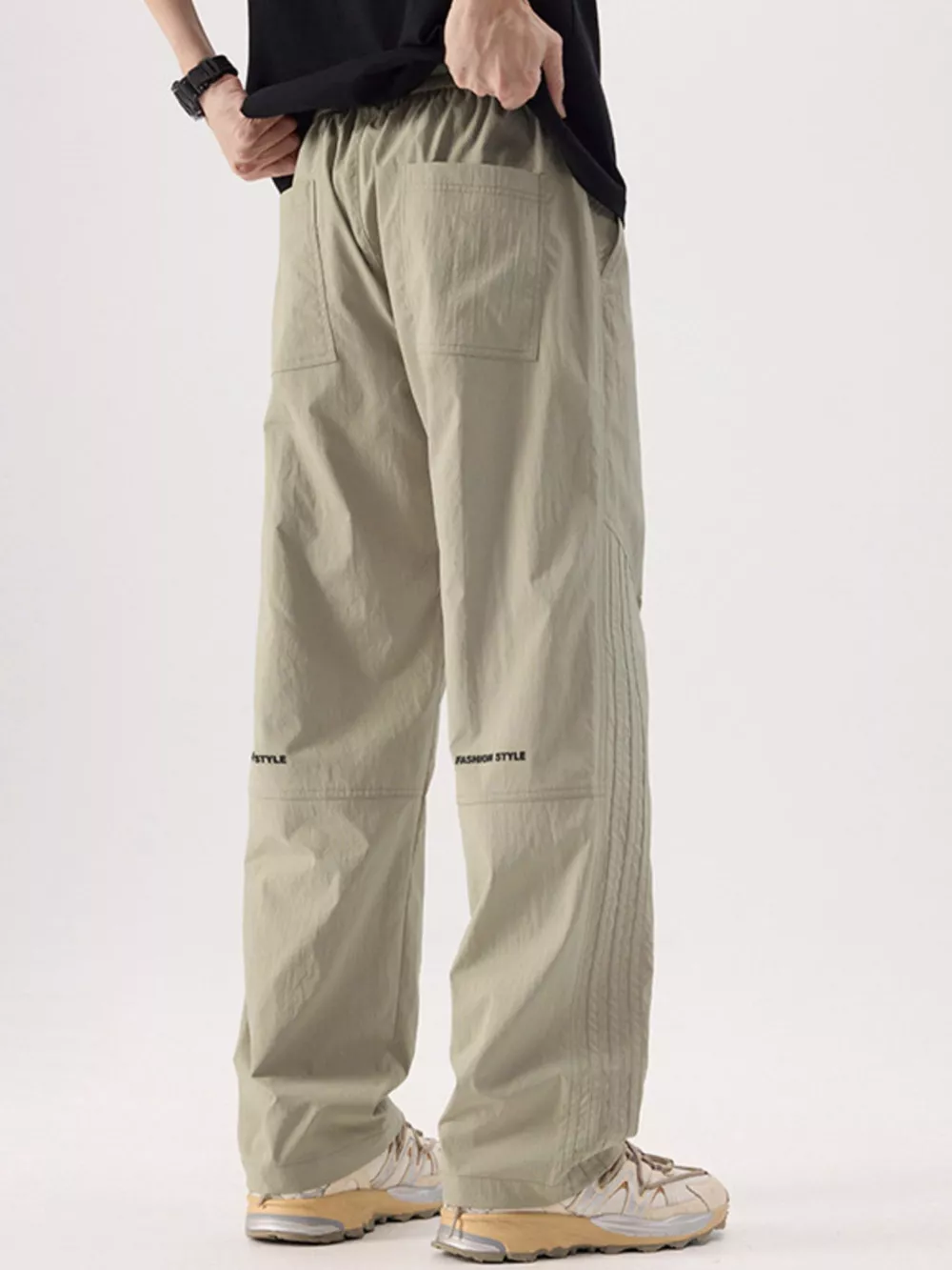 Men's Plus Size Wide Leg Pants, image 7
