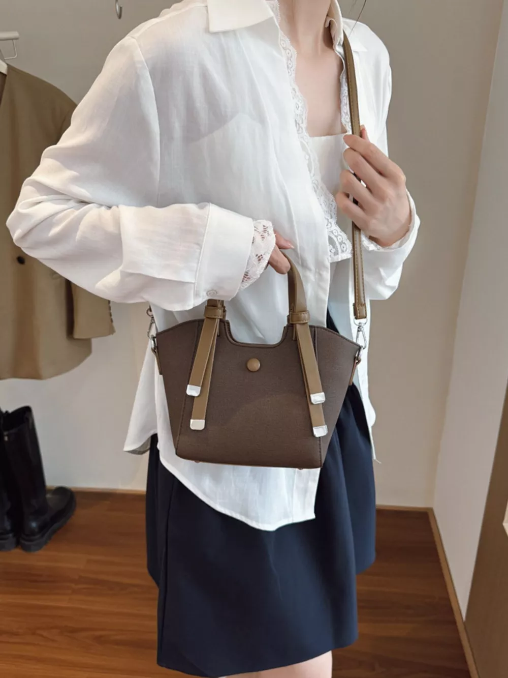 Adjustable Strap Crossbody Bag, image 16