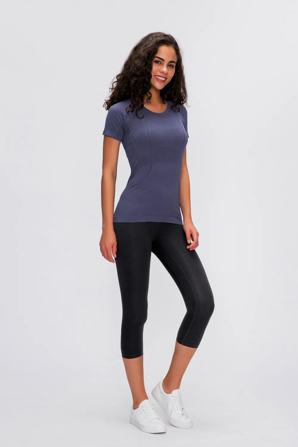 Round Neck Short Sleeve Active T-Shirt, image 14