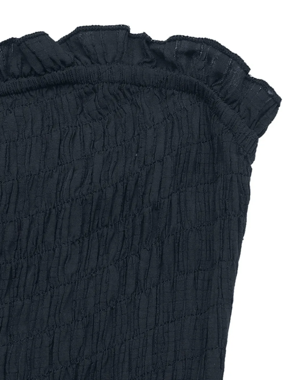 Smocked Tube Wide Leg Jumpsuit, image 7