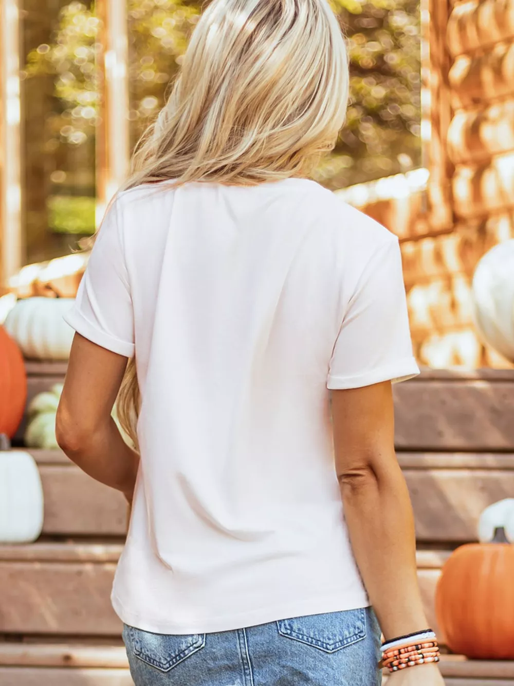 Fall Vibe Thanksgiving Graphic T Shirt, image 3