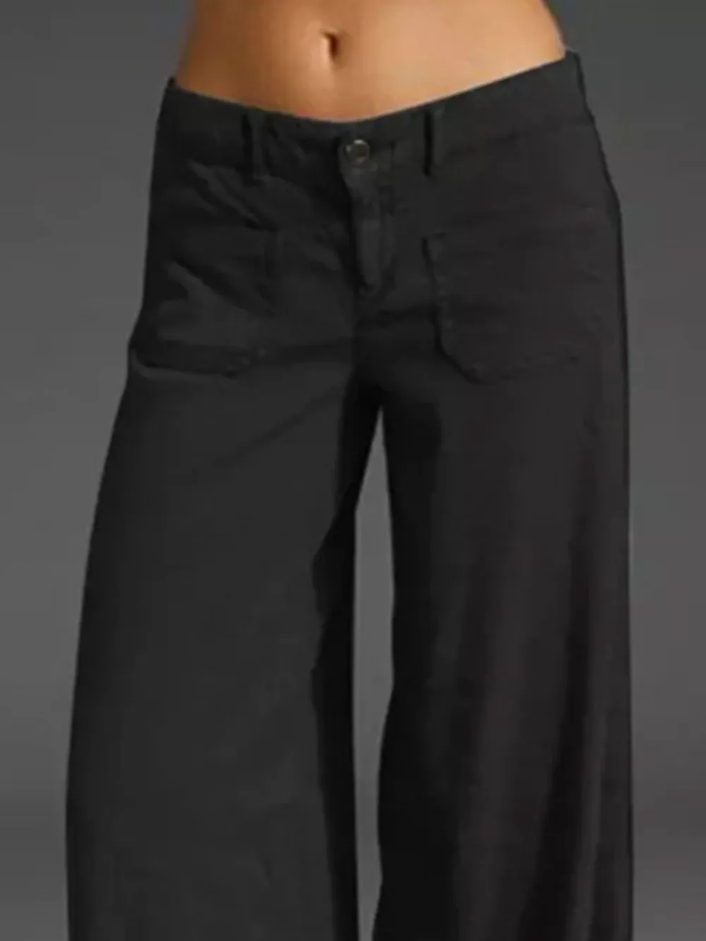 Full Size Wide Leg Pants with Pockets Plus Size, image 10