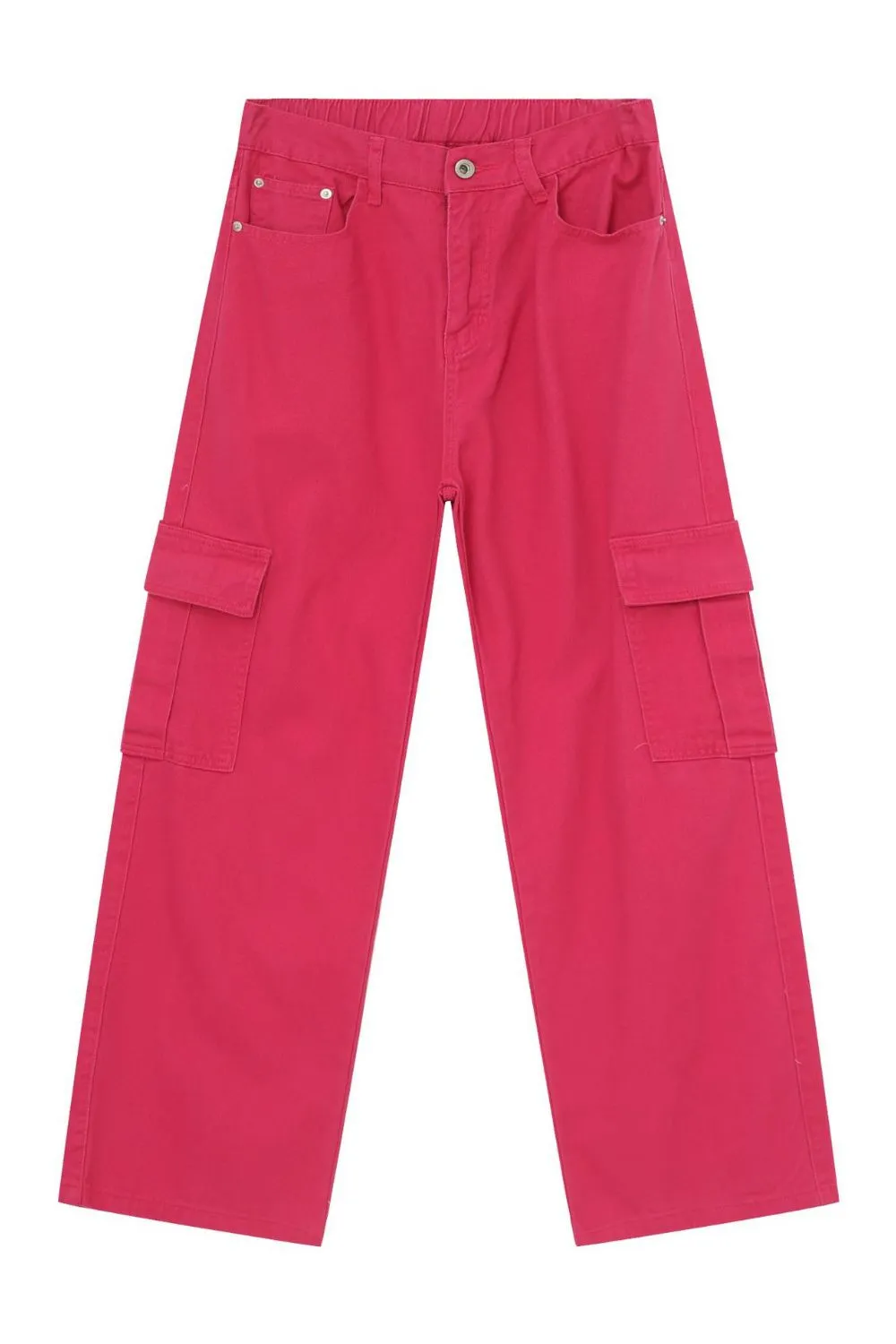 Men's Loose Jeans with Cargo Pockets, image 6