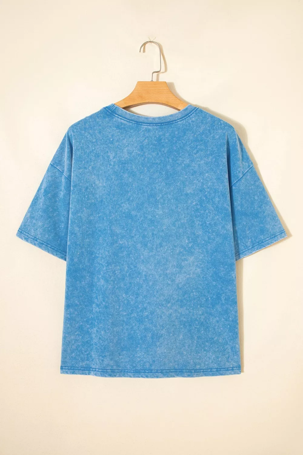 USA Star Print Acid Wash T-Shirt, image 5