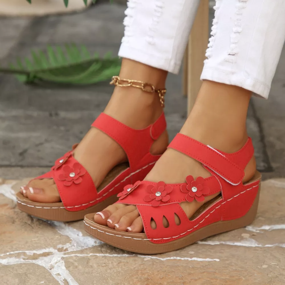 Open Toe Wedge Sandals, image 19