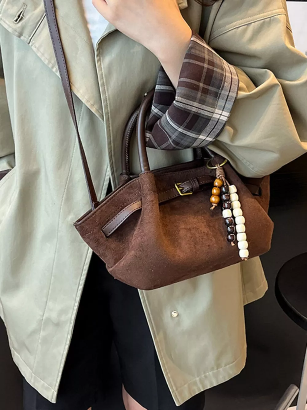 Buckle Decor Tote Bag, image 4