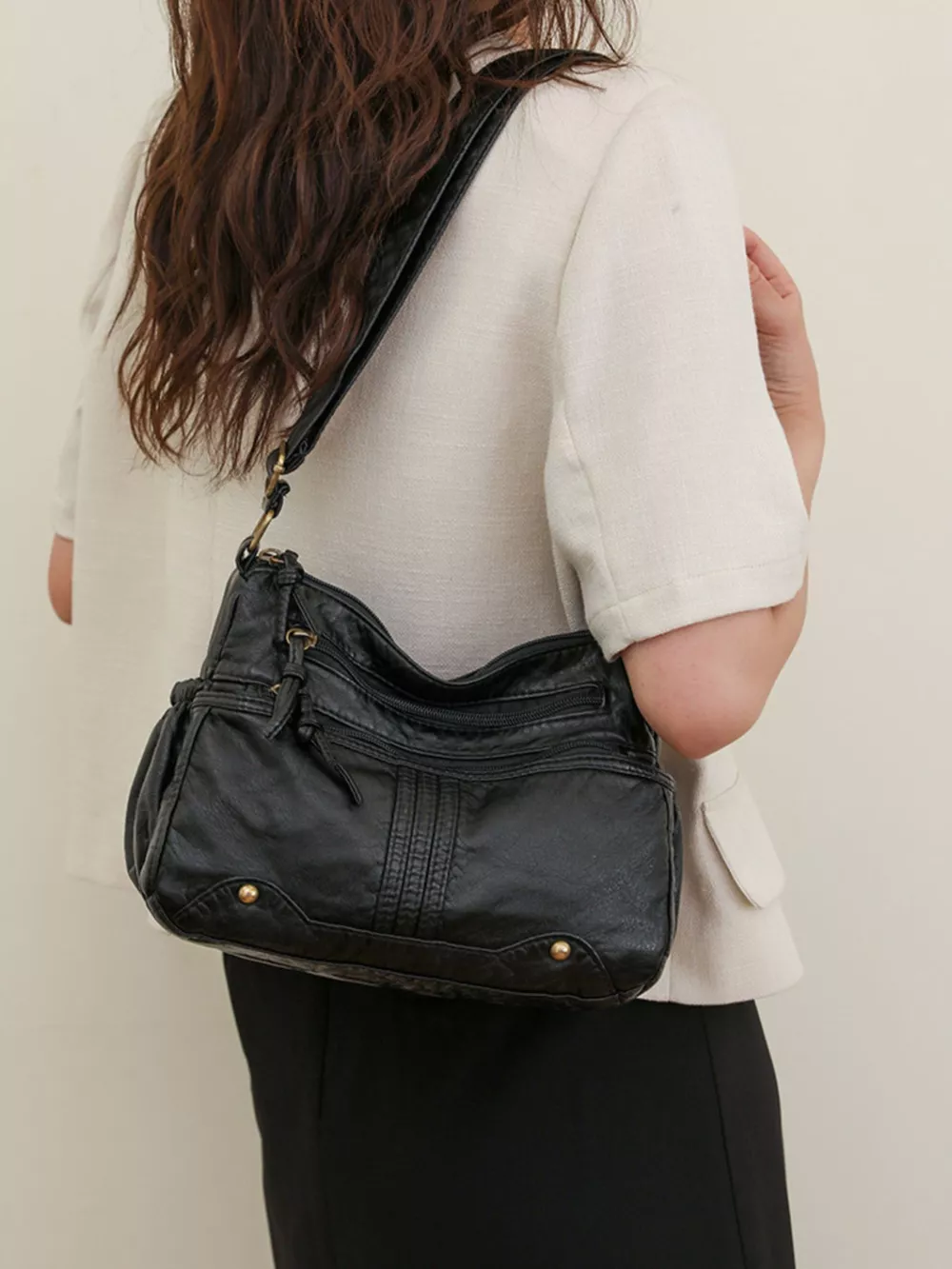 Multi-Pocket Crossbody Bag, image 4