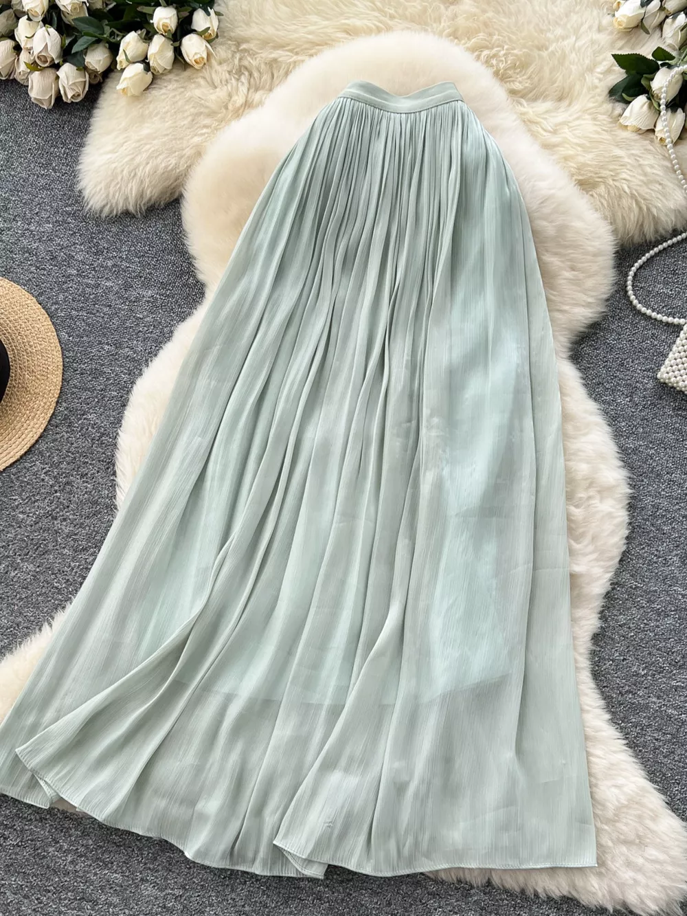 High Waist Maxi Skirt, image 11
