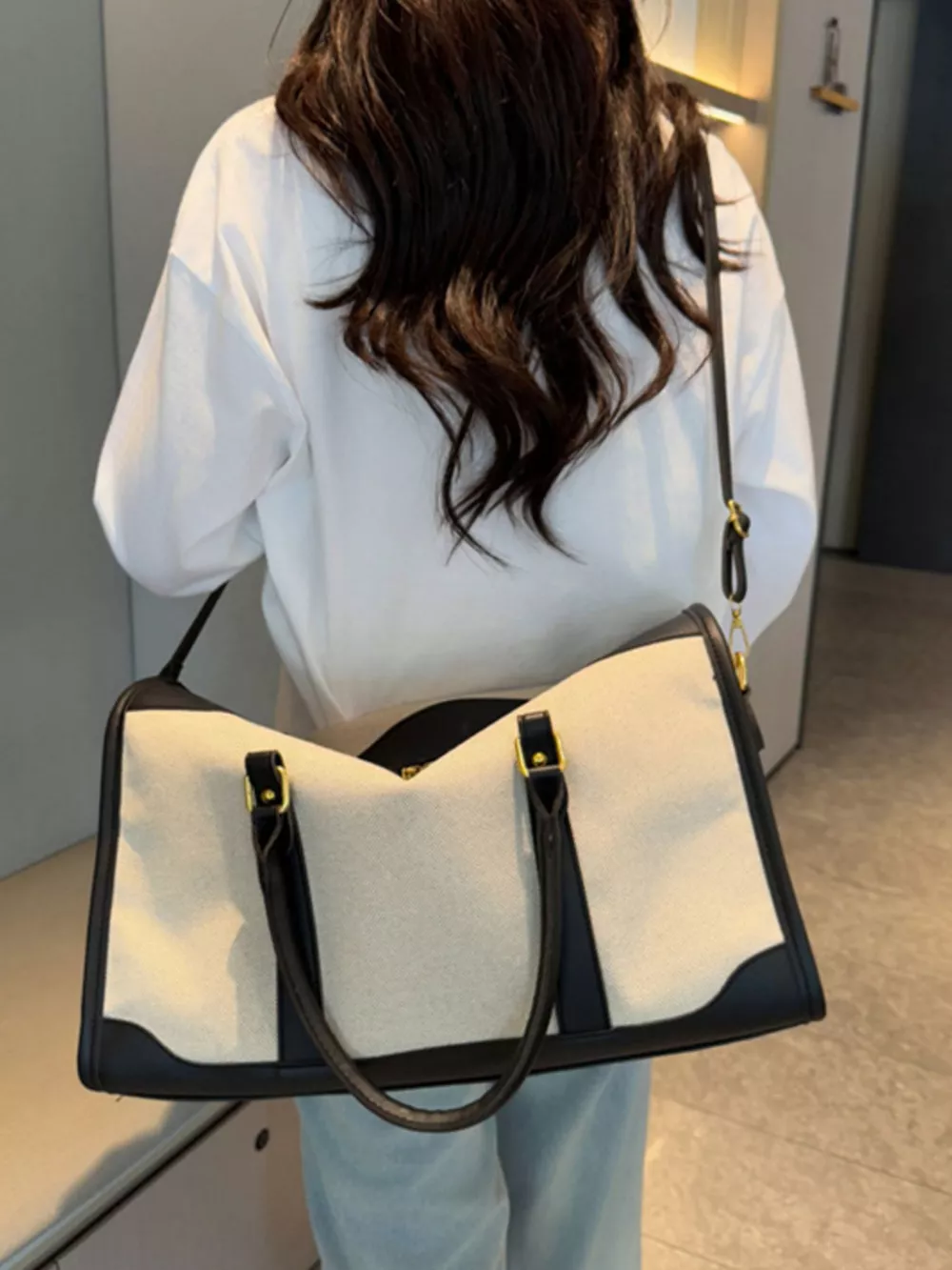 Two-Tone Travel Bag, image 2