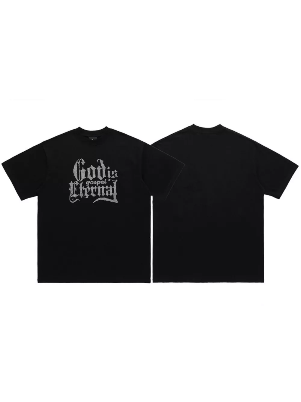 Men's Letter Round Neck Short Sleeve T-Shirt, image 7