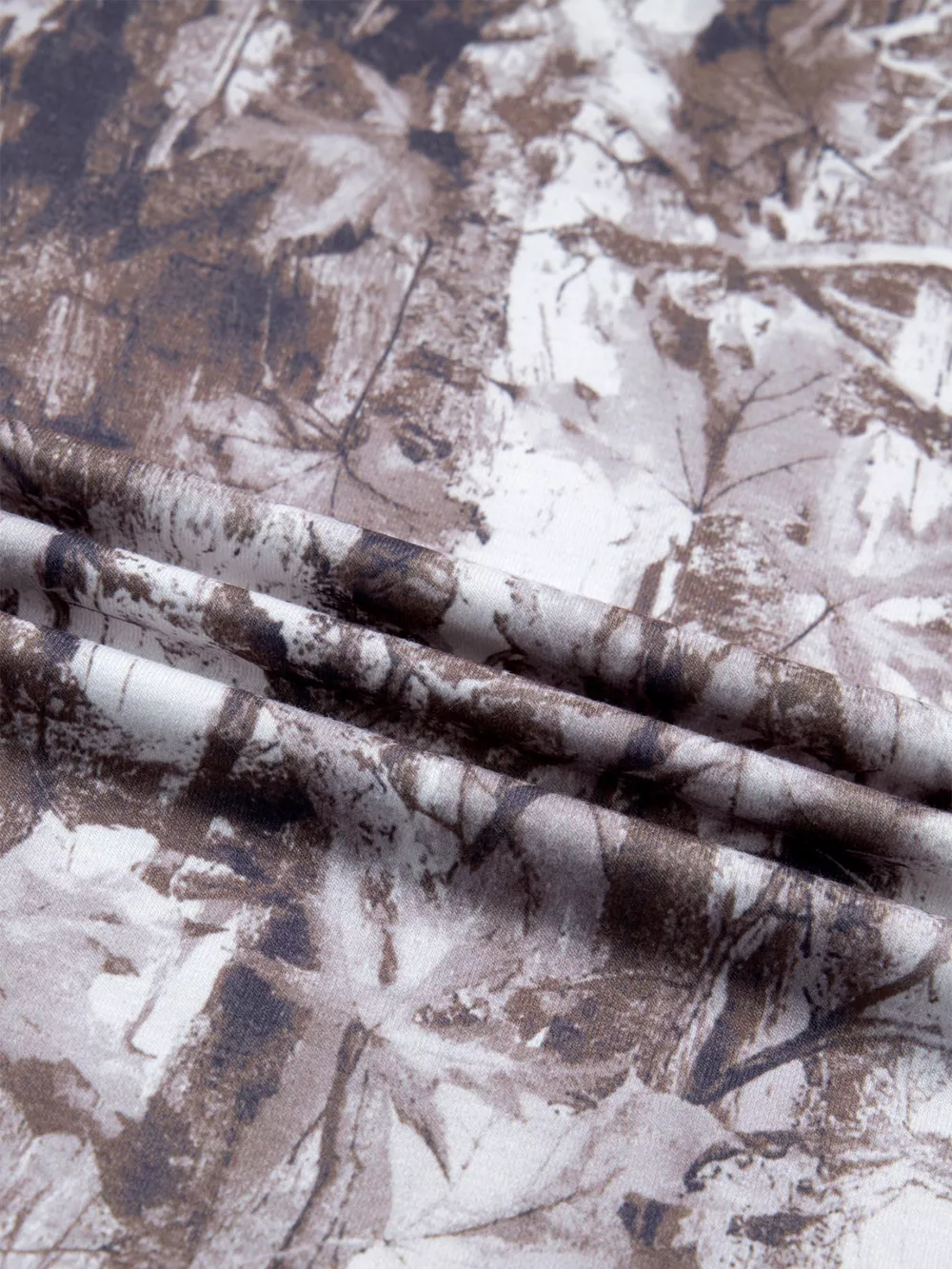 Camouflage Woodland Print Drop Shoulder Tunic Tee, image 8