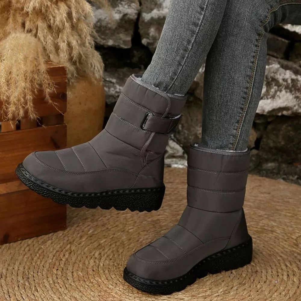 Round Toe Platform Boots, image 9