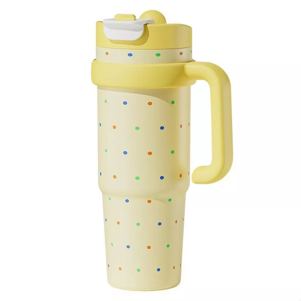 Large Capacity Water Bottle with Straw, image 4