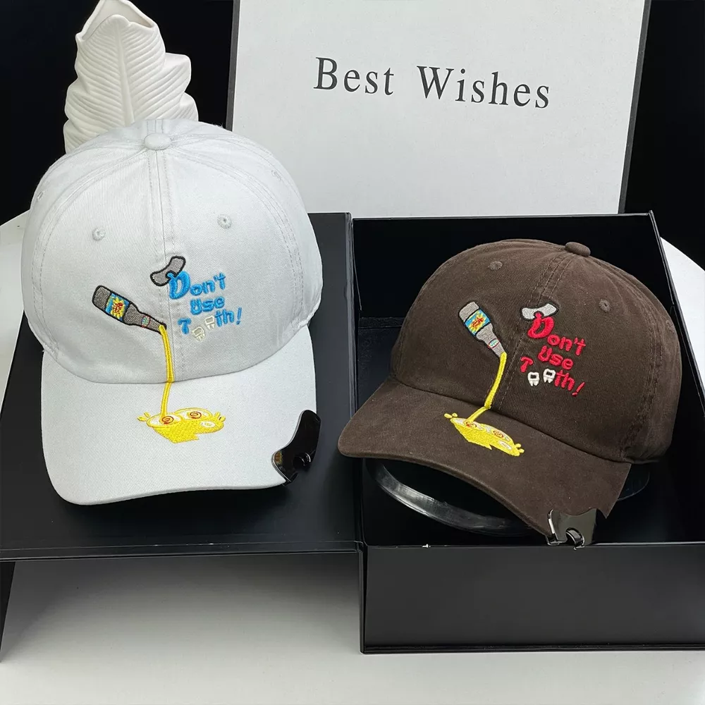 Embroidered Cartoon Baseball Cap, image 2