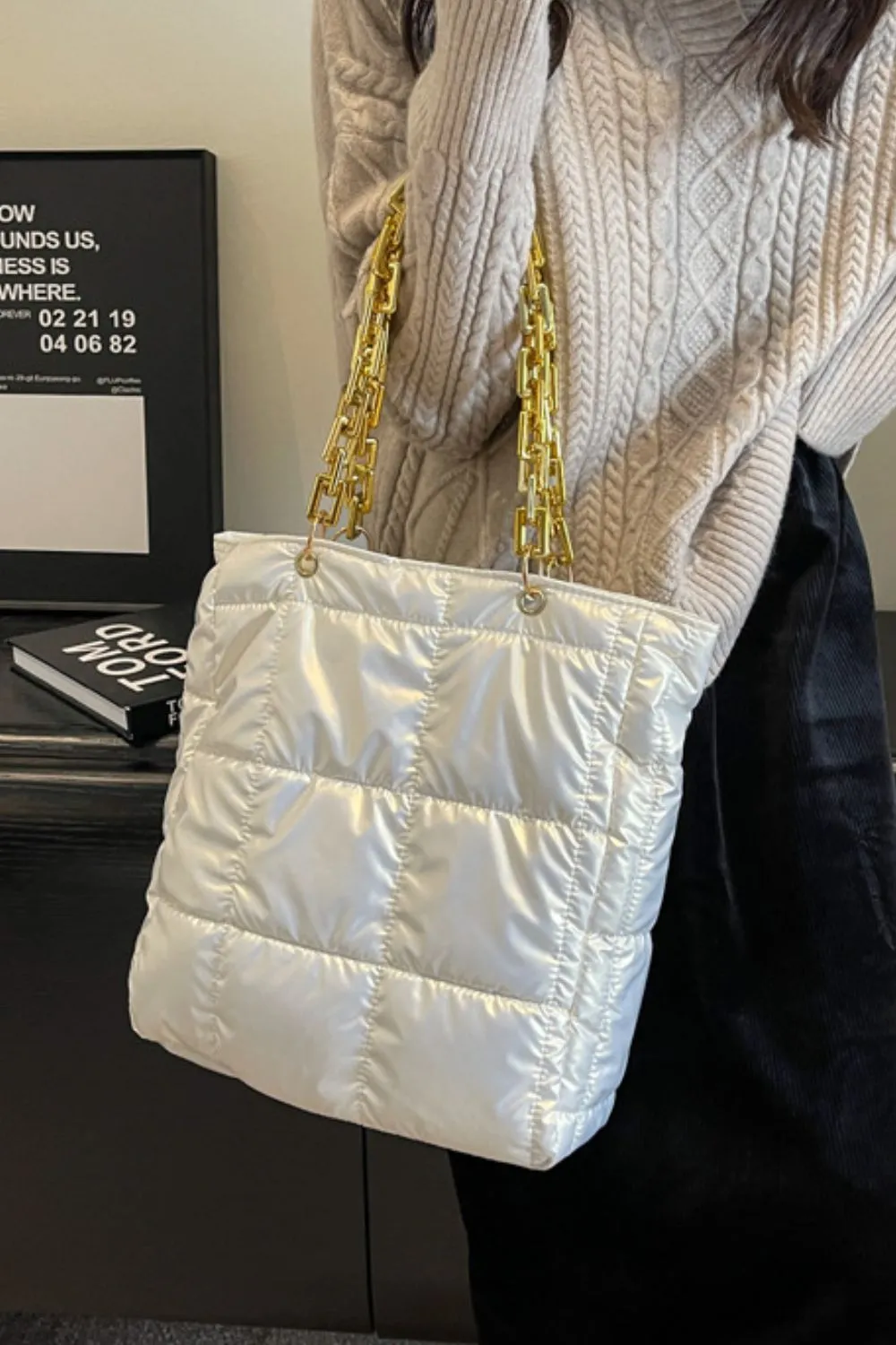 Bubble Texture Chain Handbag, image 14