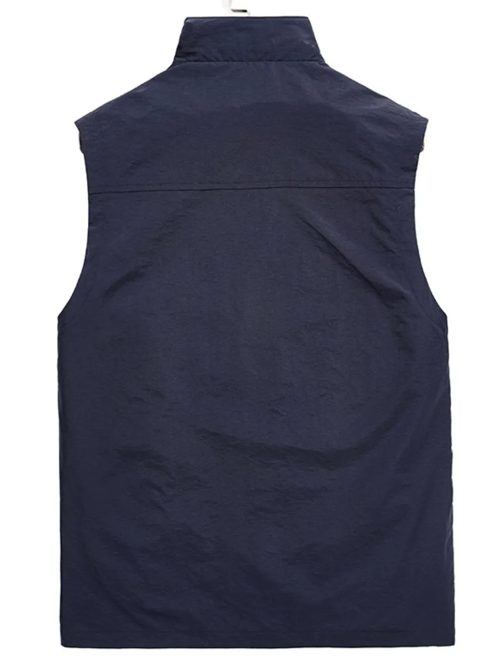 Men's Plus Size Zip Up Vest, image 5