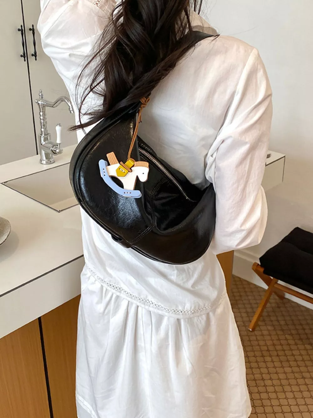 PU Leather Shoulder Bag, image 11