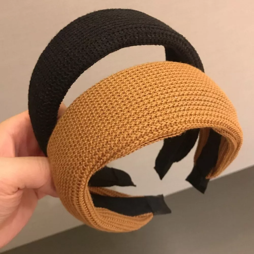 Knitted Wide Padded Headband, image 5