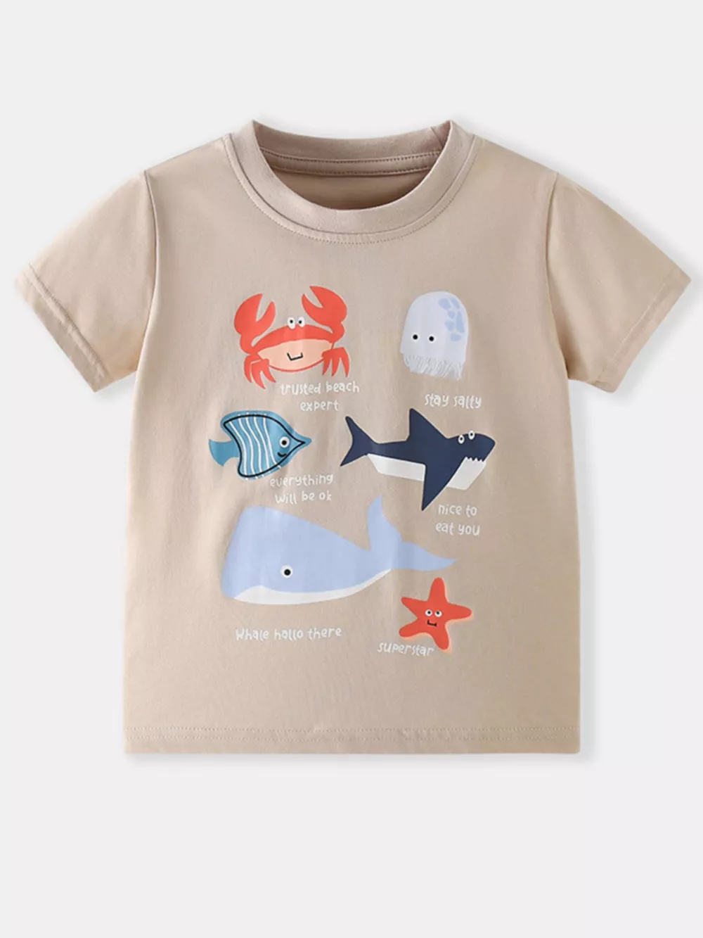 Children's Ocean Graphic Short Sleeve Tee, image 2
