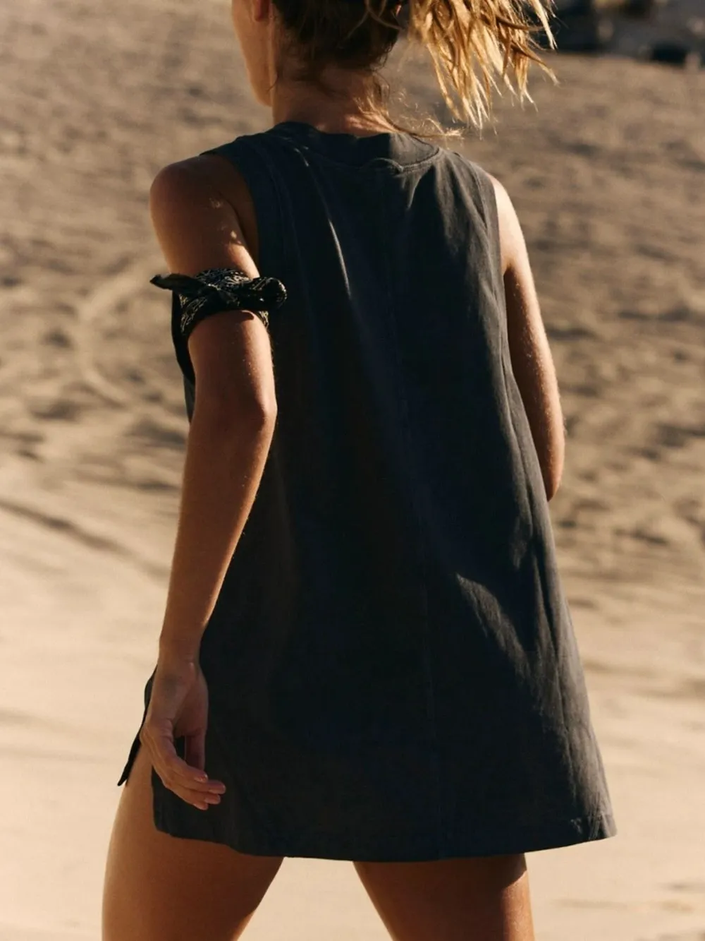 Side Slit V-Neck Tank, image 12