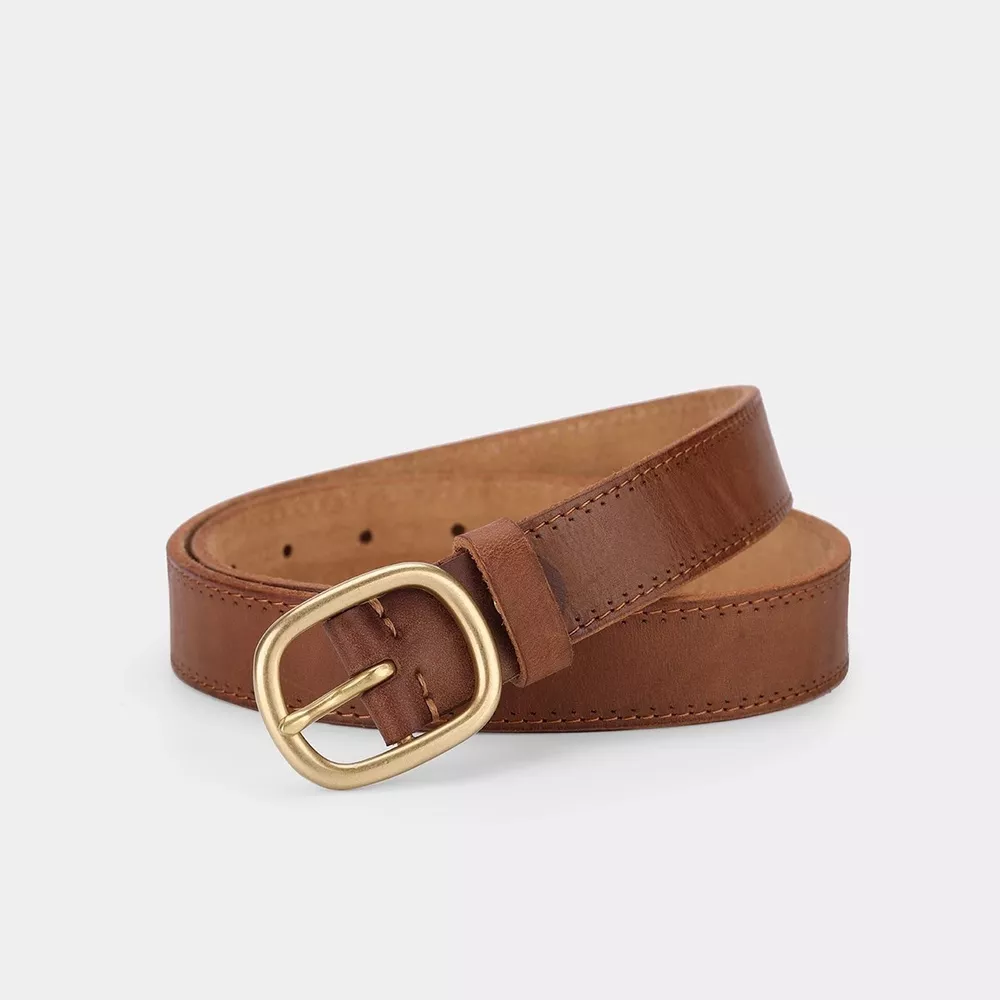 Vintage Style Golden Buckle Belt, image 2