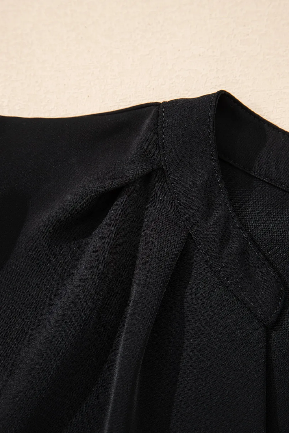 Short Sleeve Notched Blouse, image 16