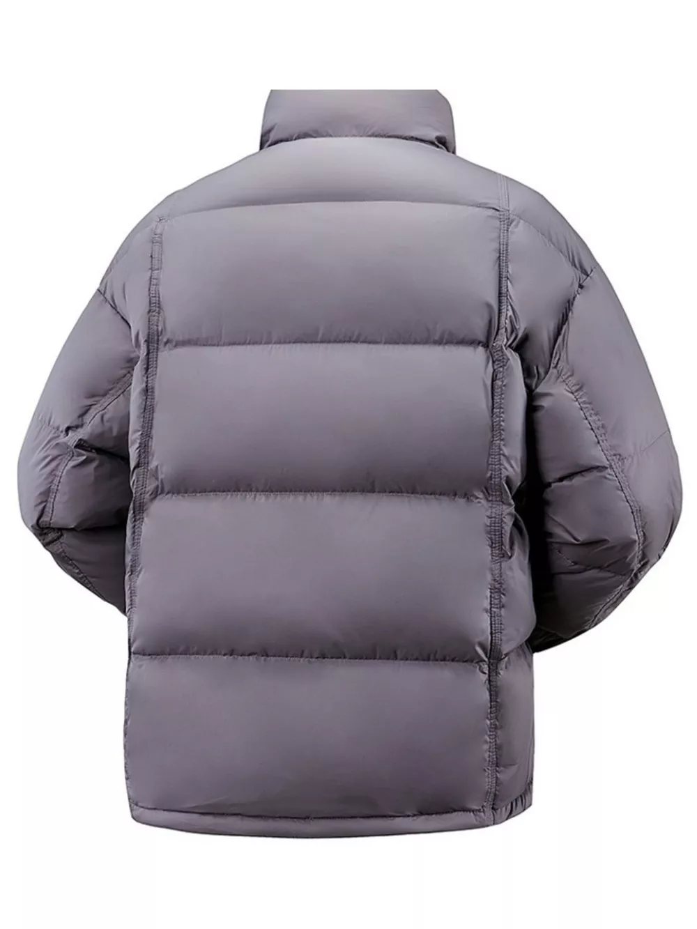 Men's Plus Size Snap Down Padded Puffer Jacket, image 4
