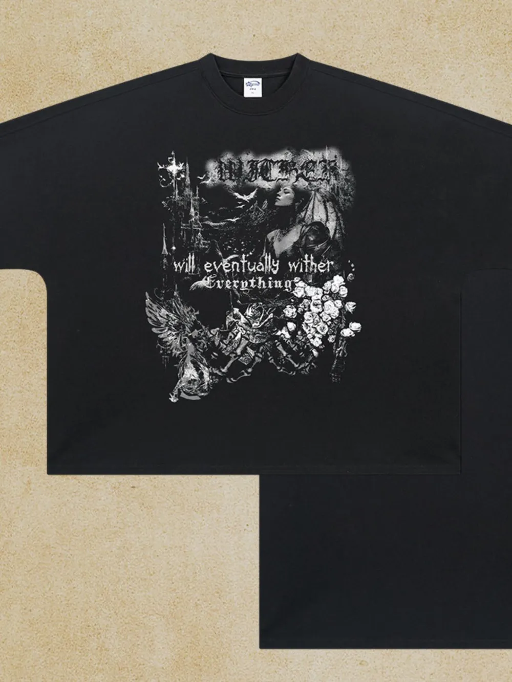 Men's Round Neck Half Sleeve Graphic T-Shirt, image 5