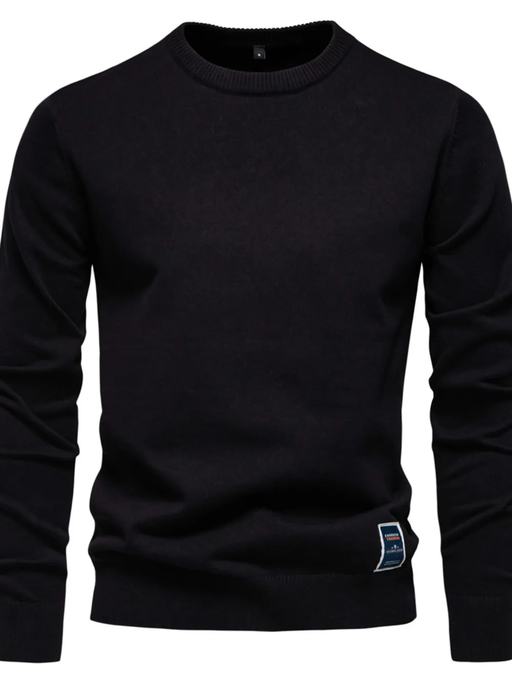 Men's Round Neck Long Sleeve Sweater