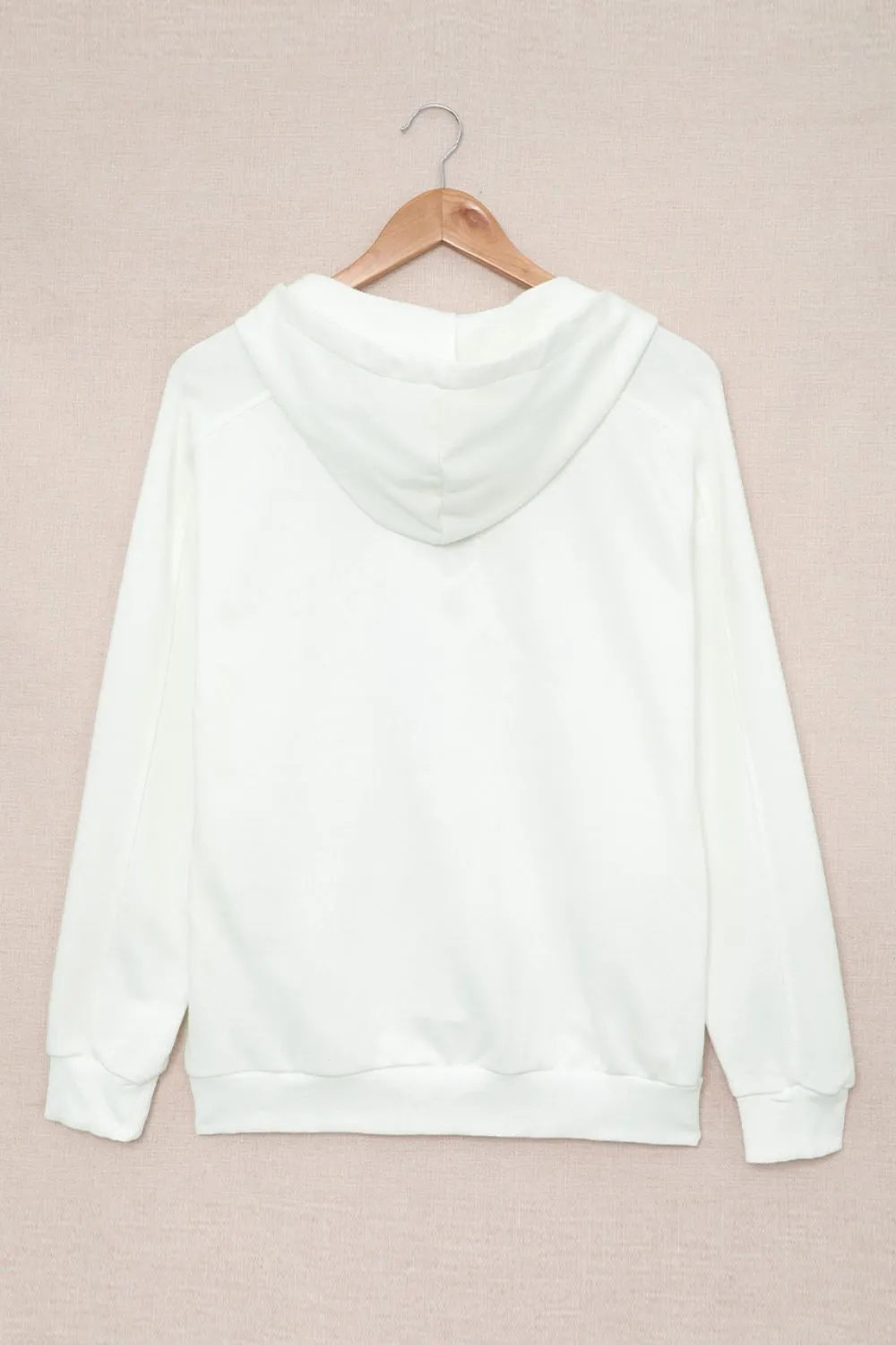 Lace Up Long Sleeve Hoodie, image 26