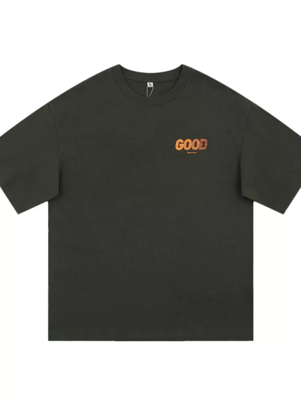 Men's Plus Size Round Neck Short Sleeve T-Shirt, image 4
