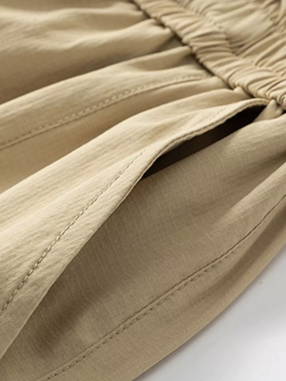 Men's Plus Size Drawstring Cargo Shorts, image 7